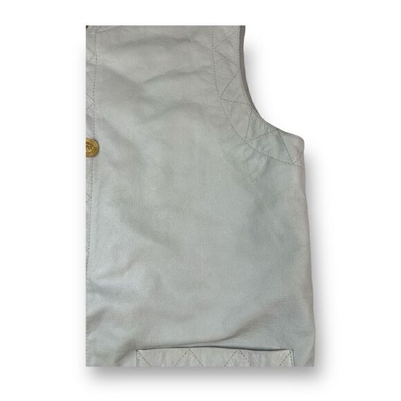 Mitrani Lion Leather Vest Size Large - Picture 7 of 16